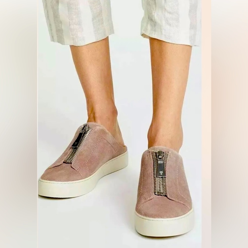 Frye mule flats